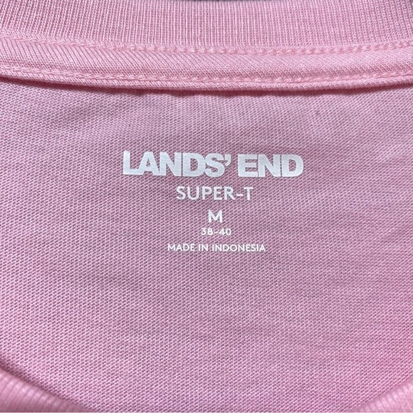Lands End- Men’s Pocket Super T Cotton Tee Shirt- Sz. M - Picture 3 of 7
